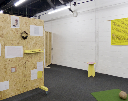 Philip Bradshaw, Installation view, Knots and Lists 2018